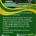 Perubahan agenda rapat
