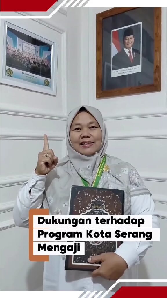 MTsN 1 Kota Serang Gasss Dukung Kota Serang Mengaji ✨📖